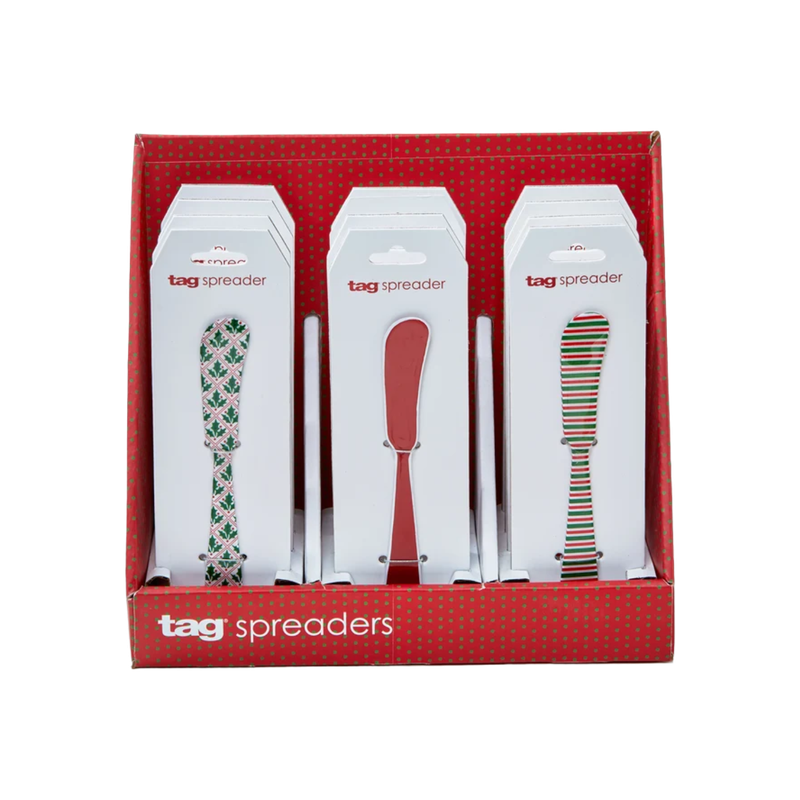 TA Wonderful Christmas Enamel Spreader