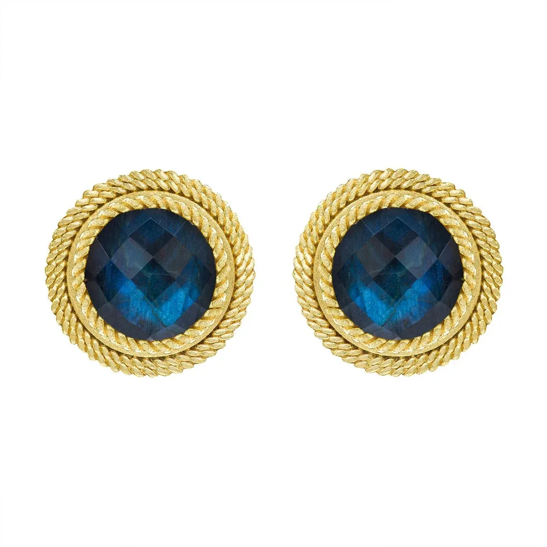 MAM Molly Studs - Labradorite