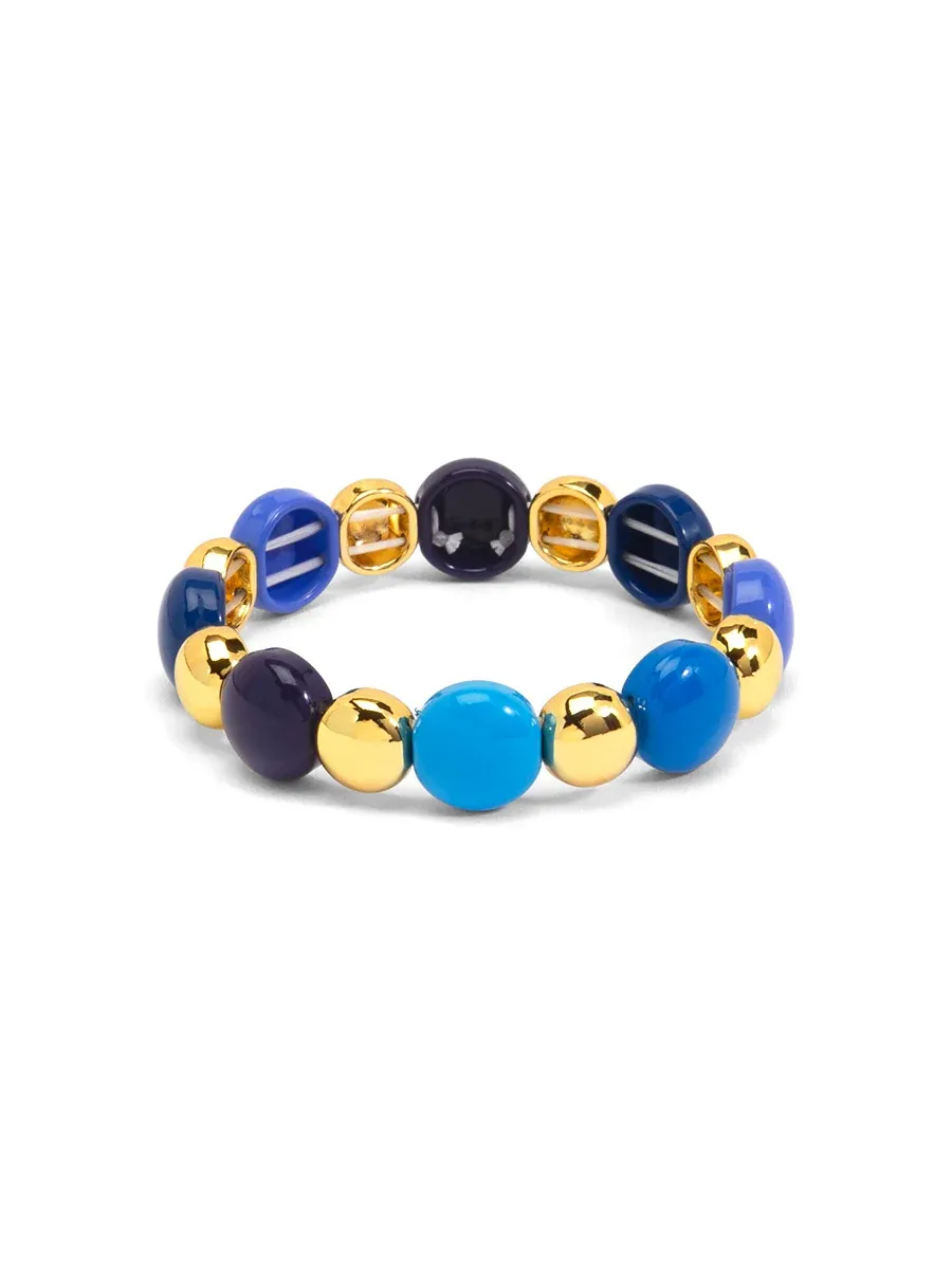 ZE Marissa Blue Stretch Bracelet