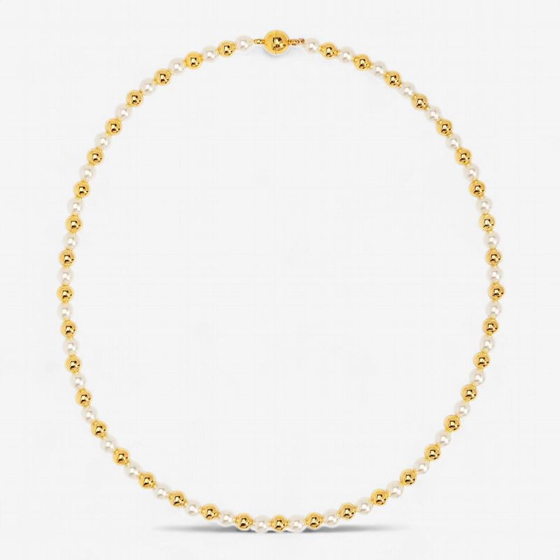 VIO Mixed Bead Magnet Necklace