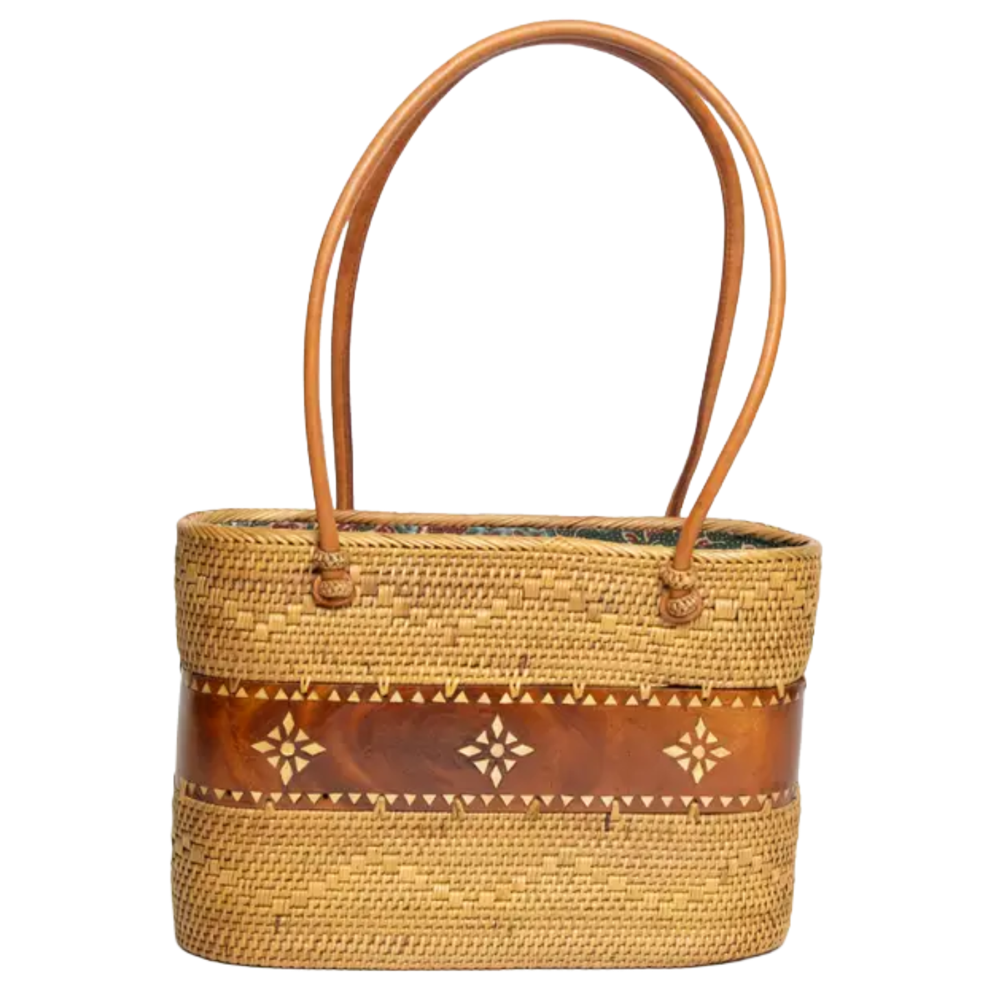 WR Tote with Star Shell Inlay