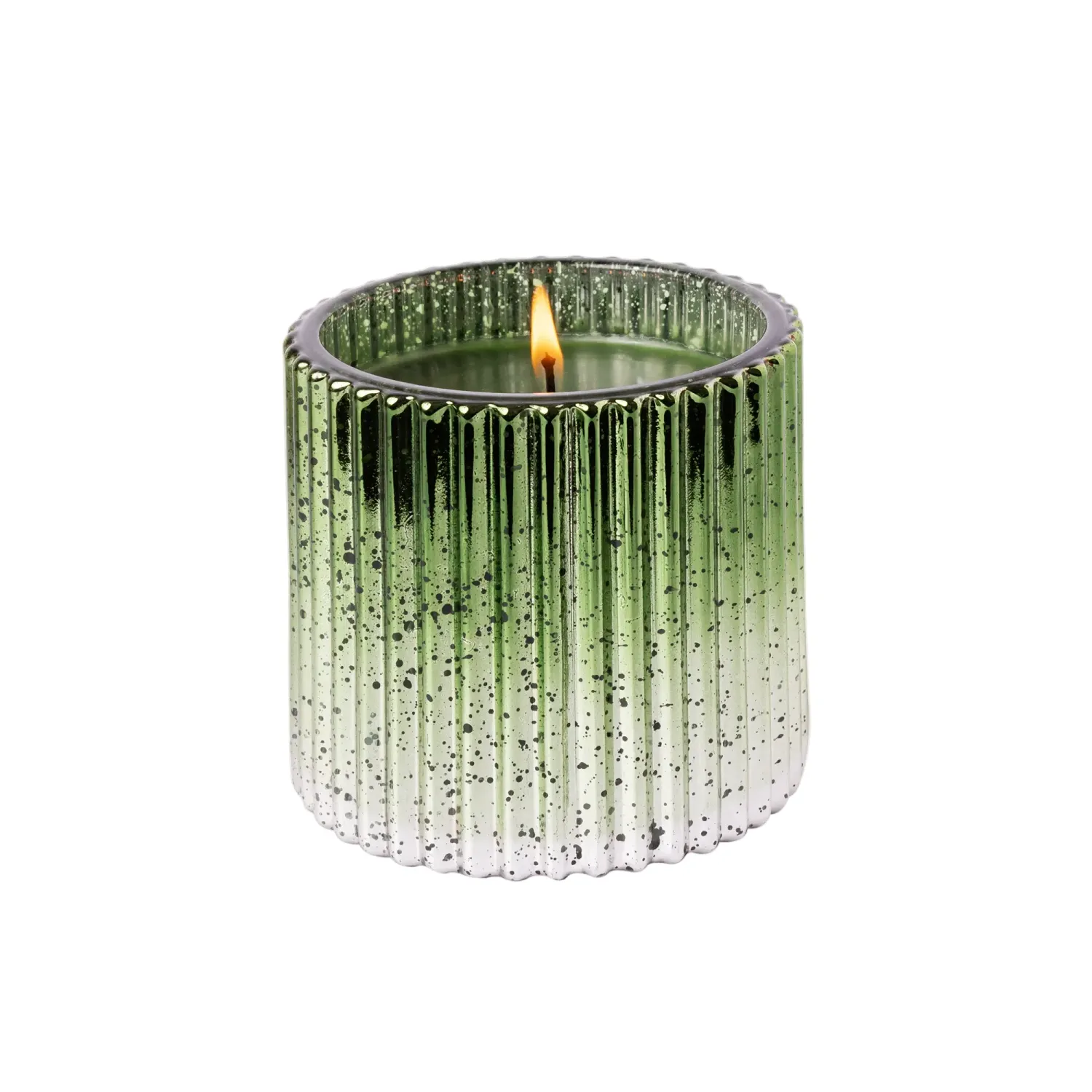 AR Smell of Tree - Plaid Ribbed Glass Candle