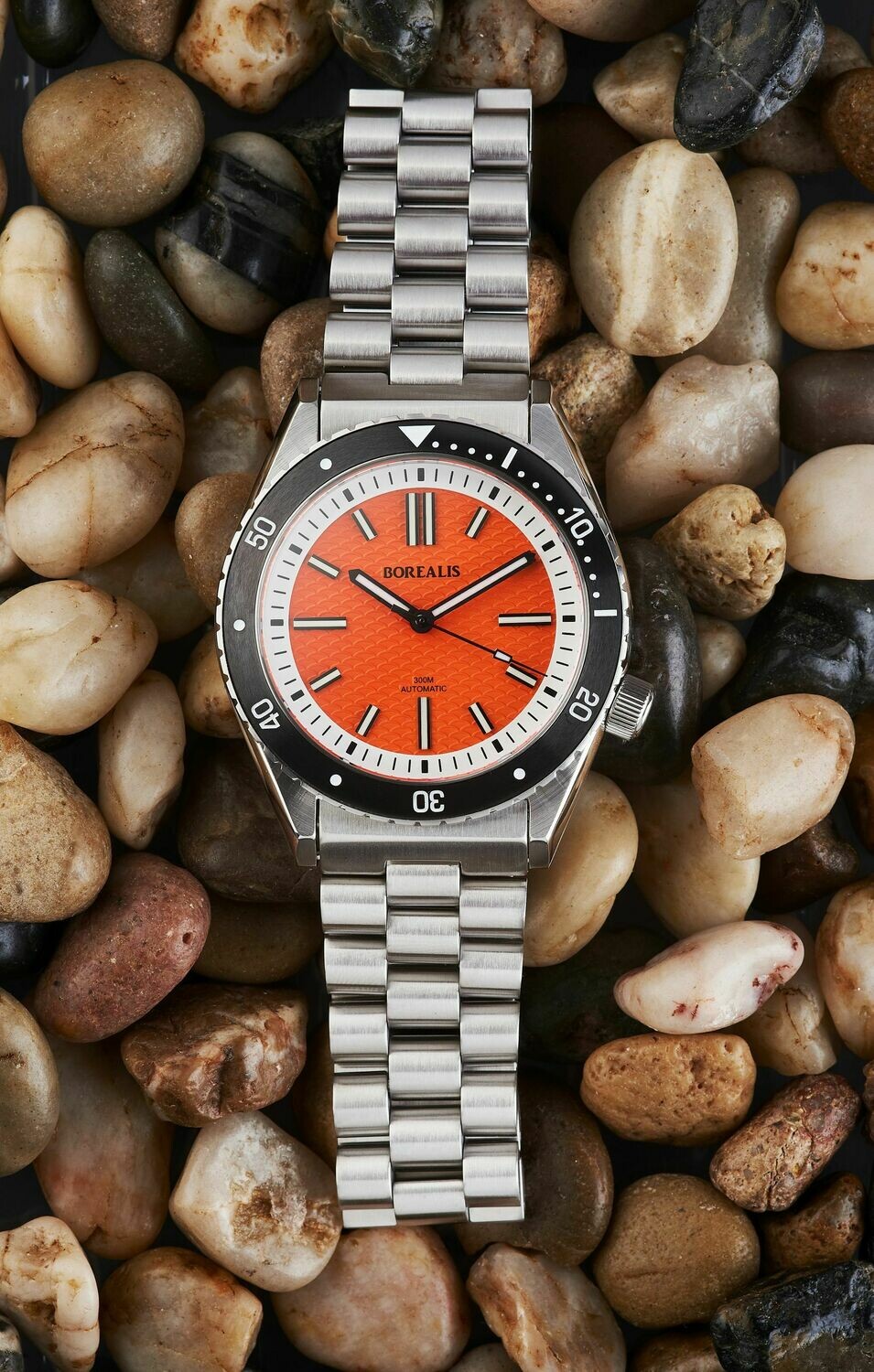 Borealis Olisipo Orange AE No Date Miyota 9015
