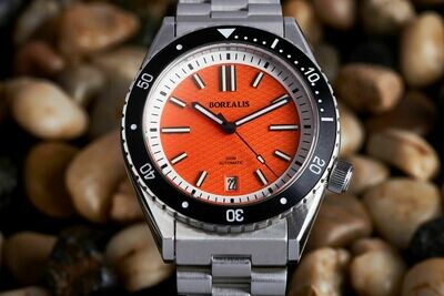 Borealis Olisipo Orange BE1 Date Miyota 9015 Borealis Olisipo Orange BE1 Date Miyota 9015