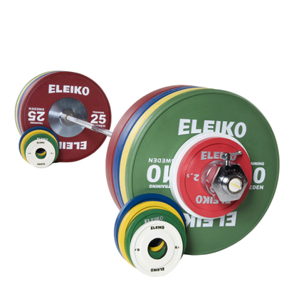 Eleiko Olympic WL Training Set – women 185 kg RC