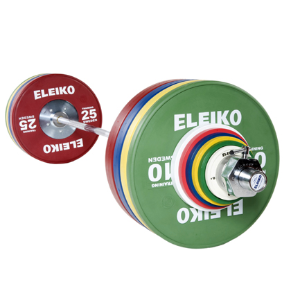Eleiko Olympic WL Training Set – men 190 kg RC