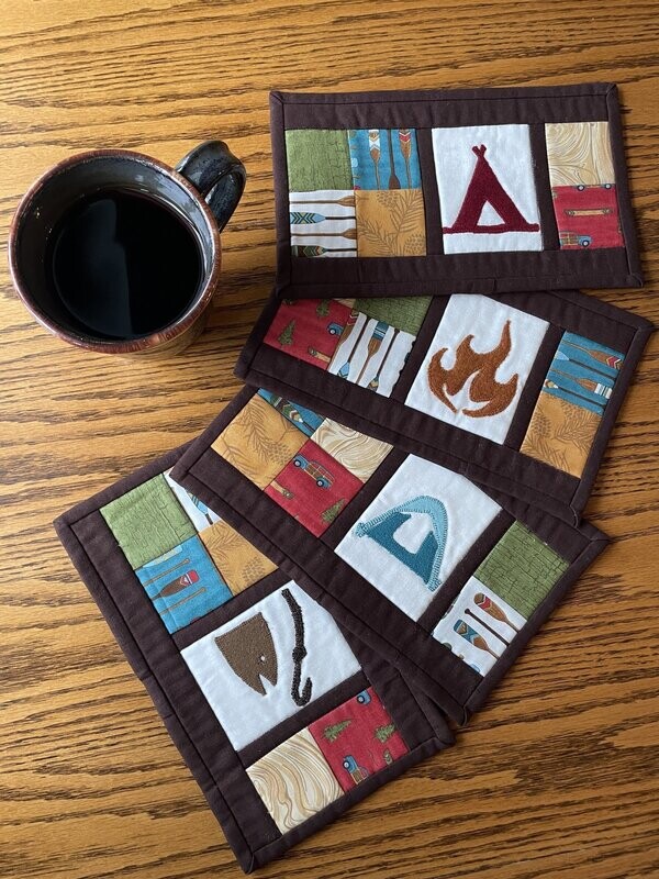 Coffee & Camping Mug Rugs