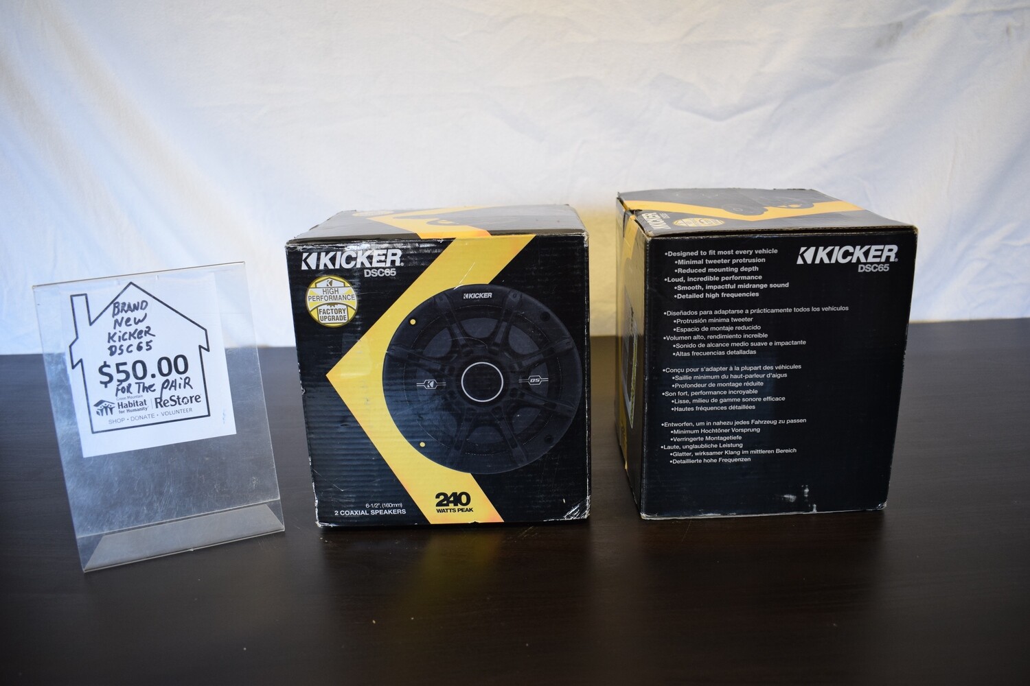 Kicker DSC65 Coaxial Speakers