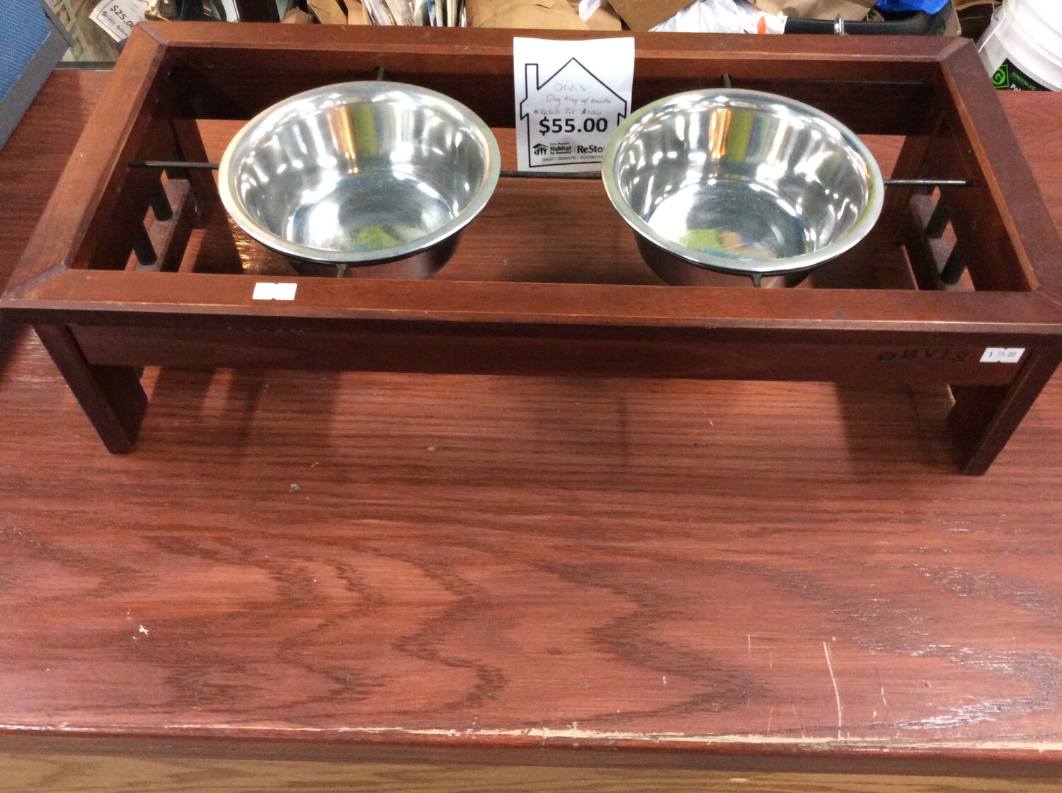Orvis Dog food and water dish