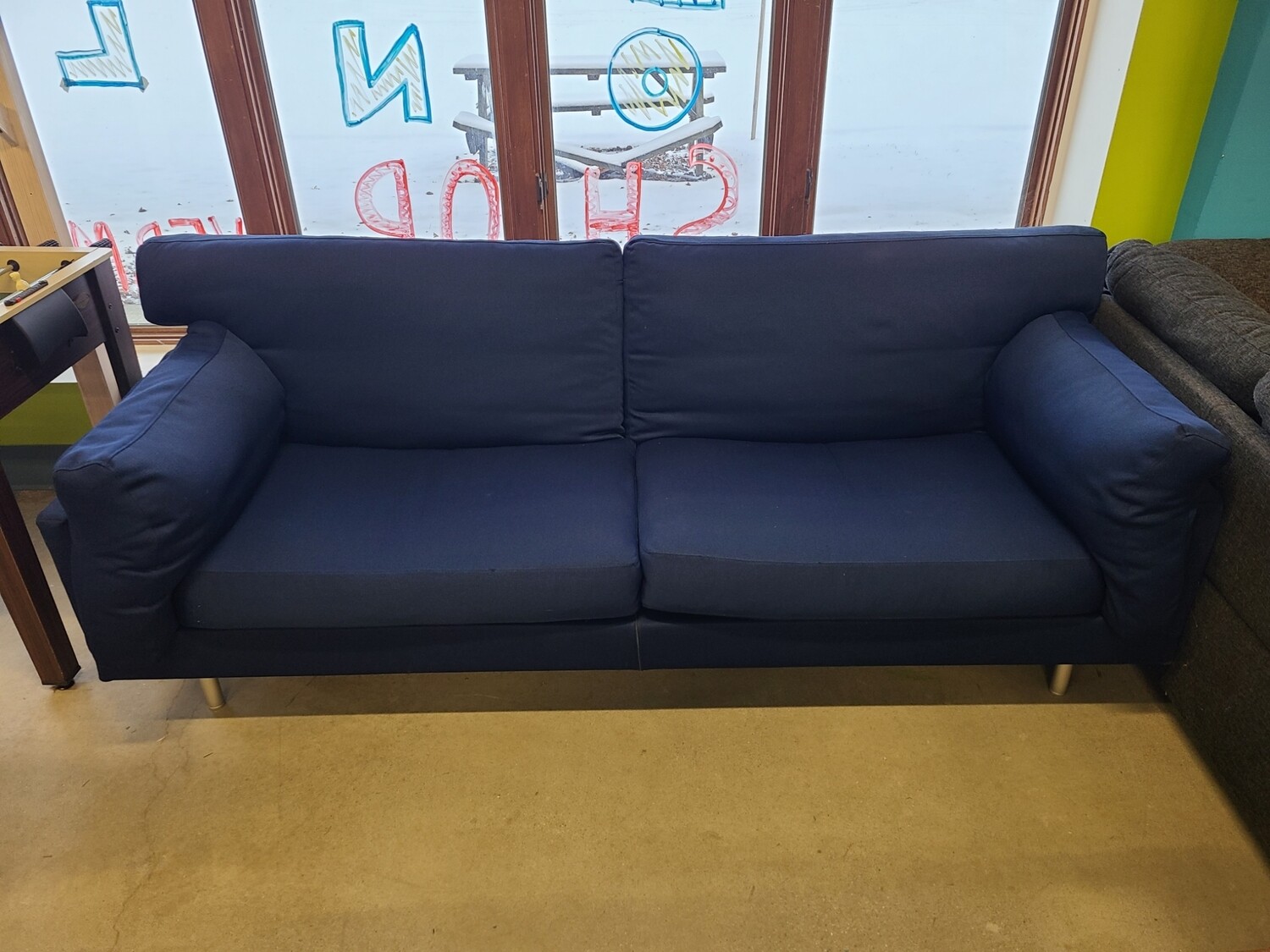 Blue Modern Sofa