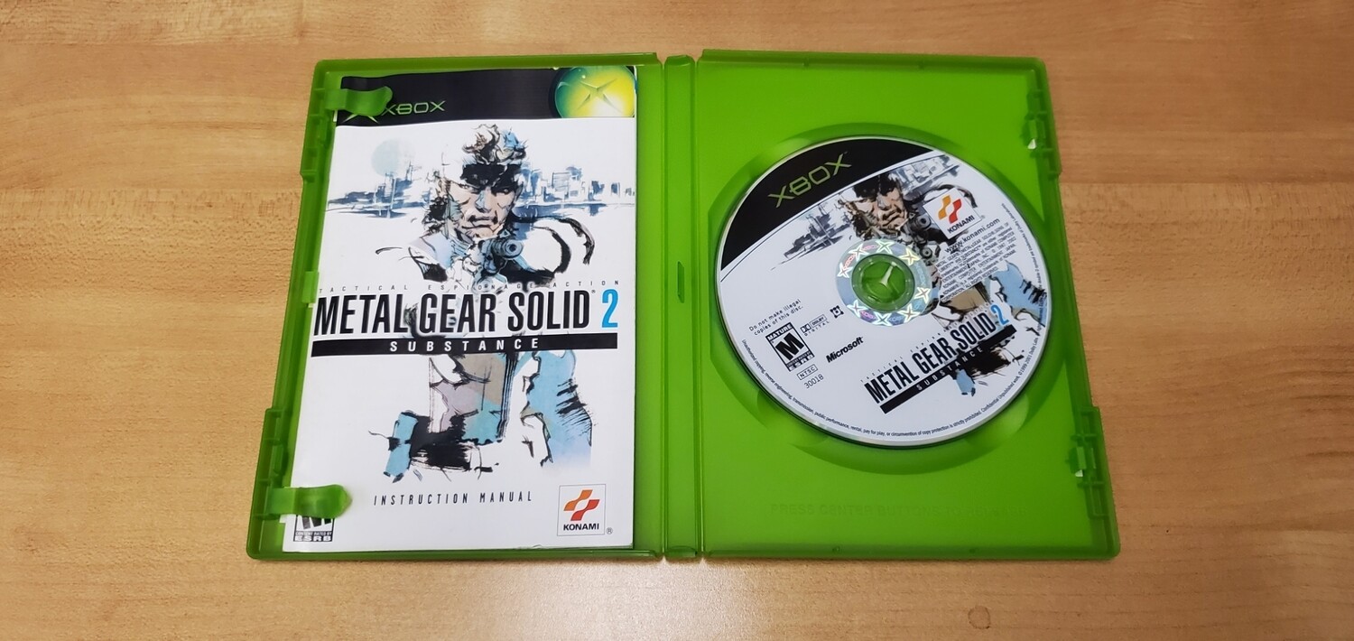 Metal Gear Solid 2 - Xbox