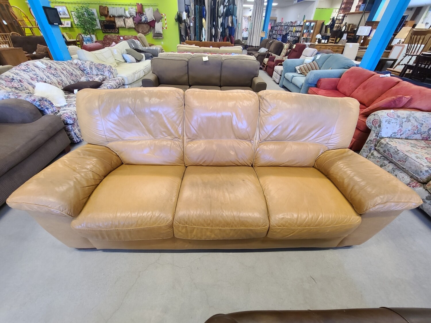 Leather Natuzzi Sofa
