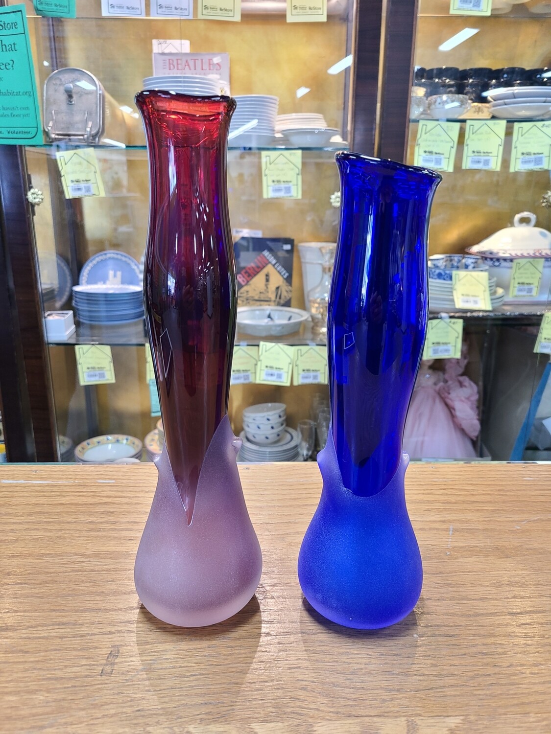 Ziemke Glass Vases (2)