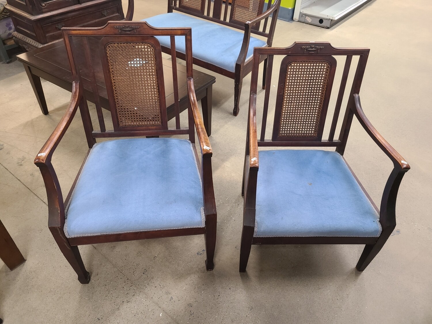 Tiger Maple Chairs (2)