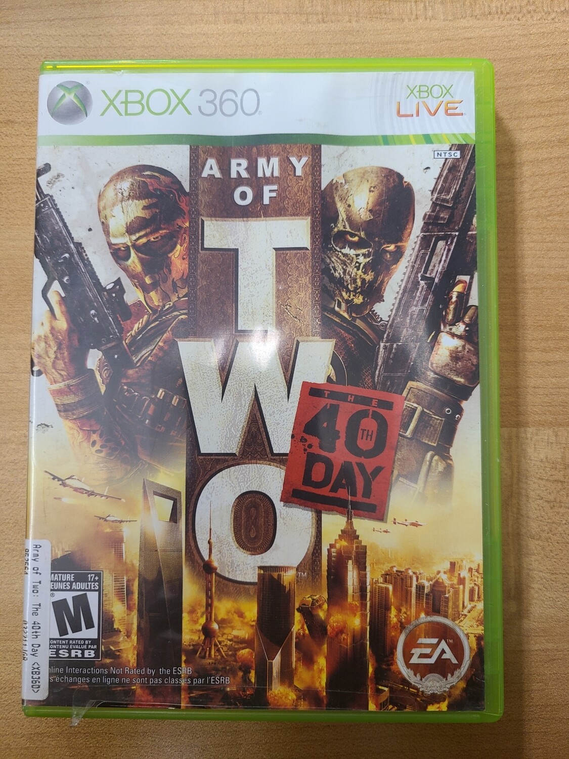 army of two 40th day cheats xbox 360