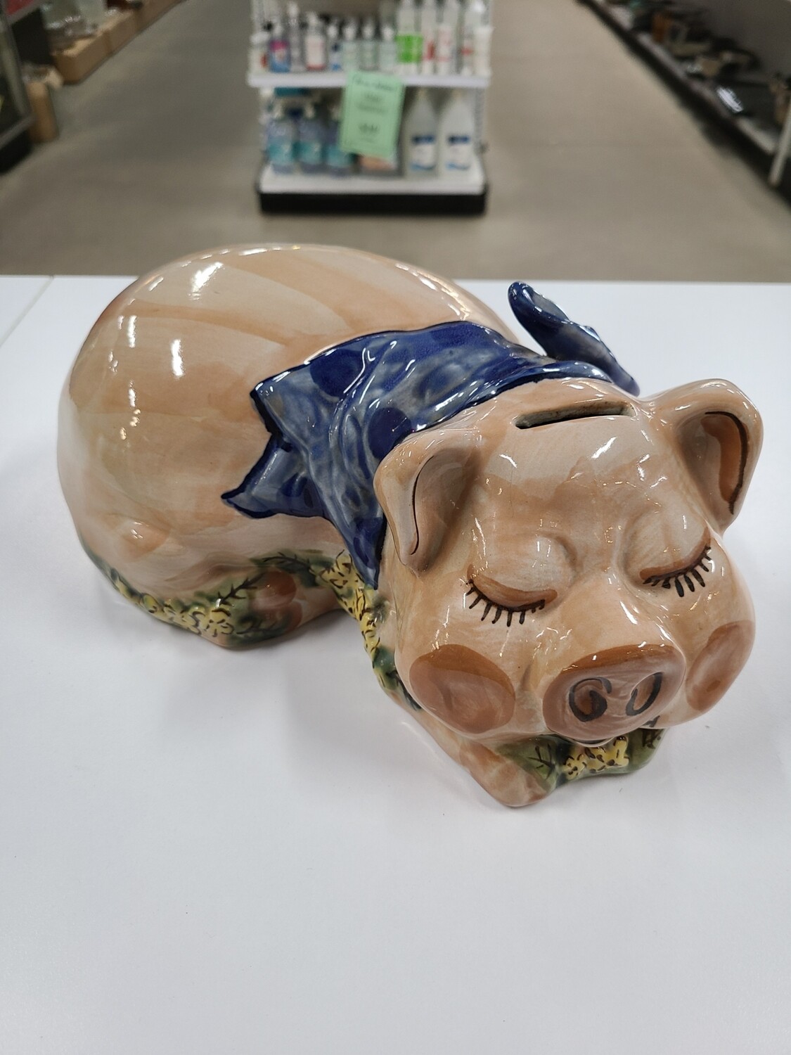 Louisville Stoneware Piggybank