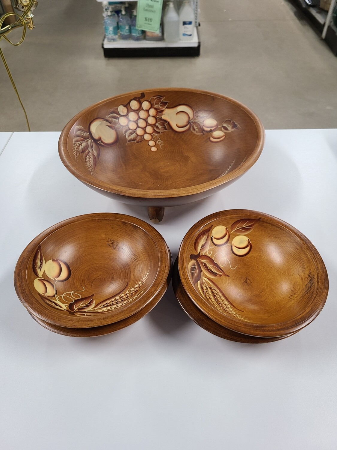 Woodcraftery Hand-Painted Bowls