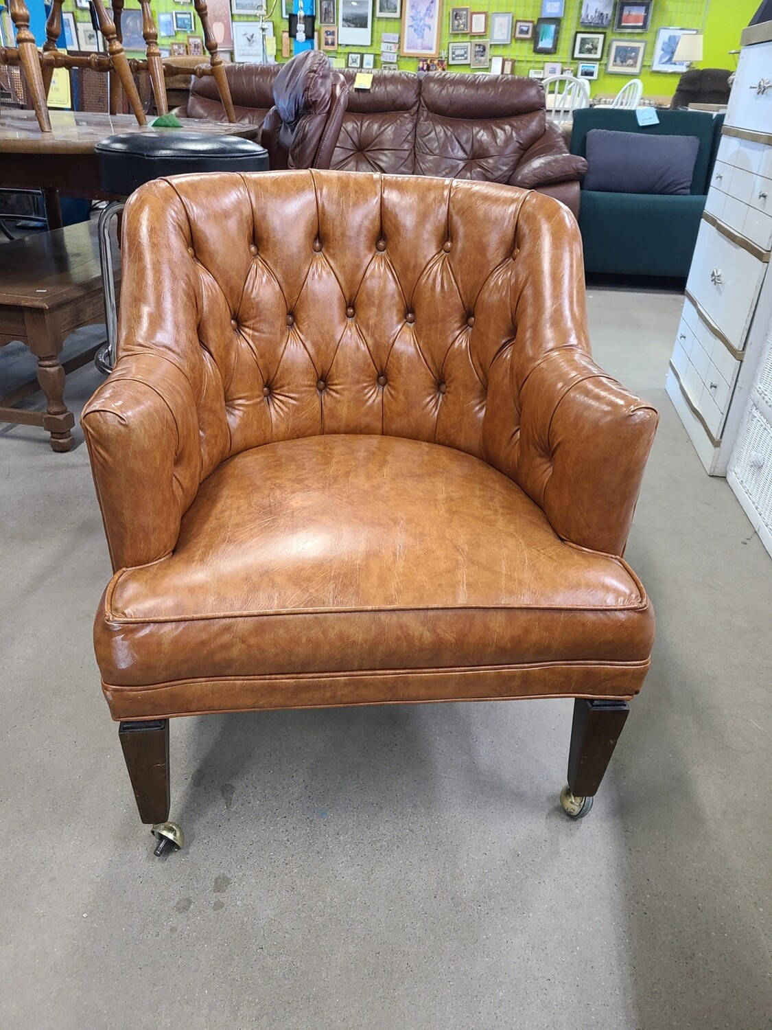 Small Leather Chair