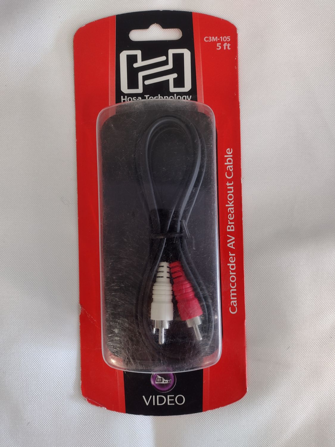 Hosa Technology Camcorder AV Breakout Cable