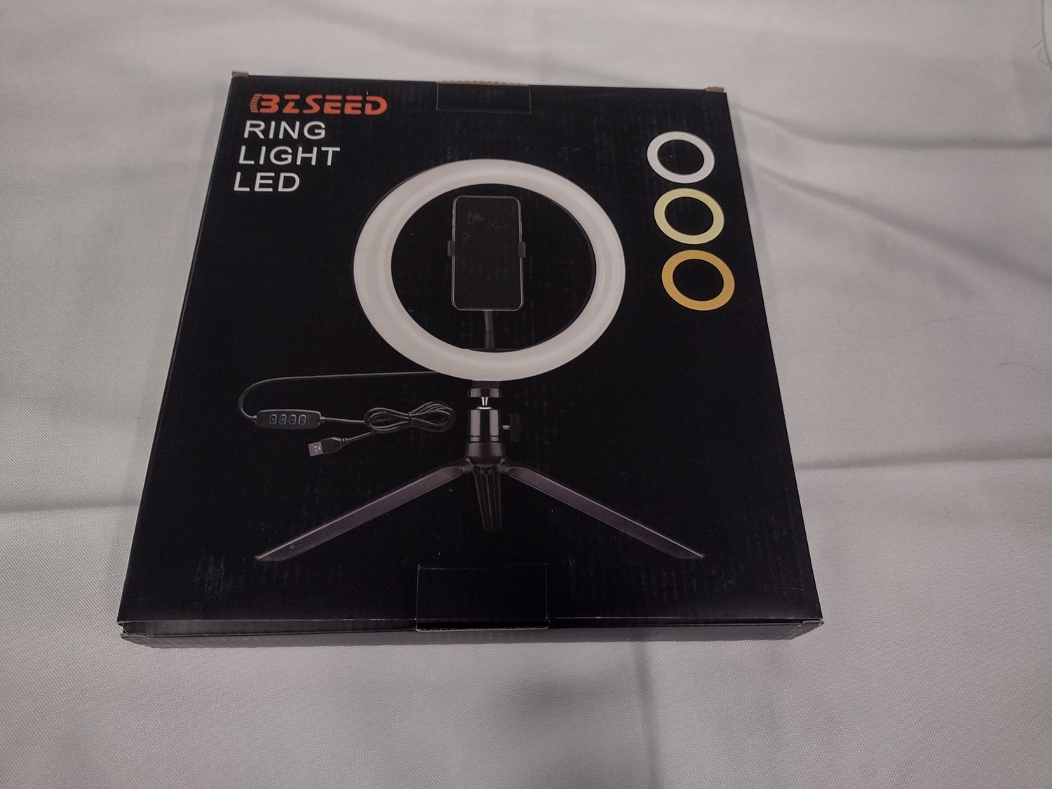 BZseed Desk LED Ring Light 10.2&quot;