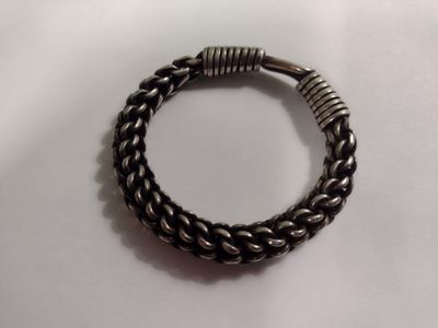Braided Silver Bracelet