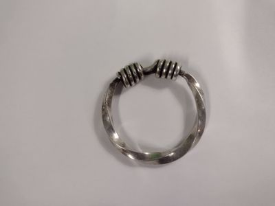 Coiled Silver Bracelet