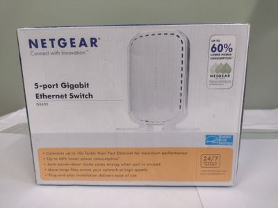 Netgear GS605 5 port Ethernet Switch