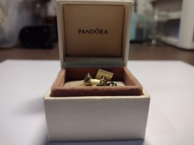 Pandora 925 Silver Friends Forever Butterfly Charm