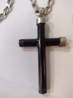 925 Silver Chain Cross Necklace