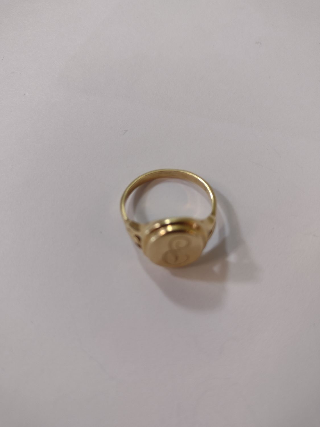 10k Gold Signet Ring