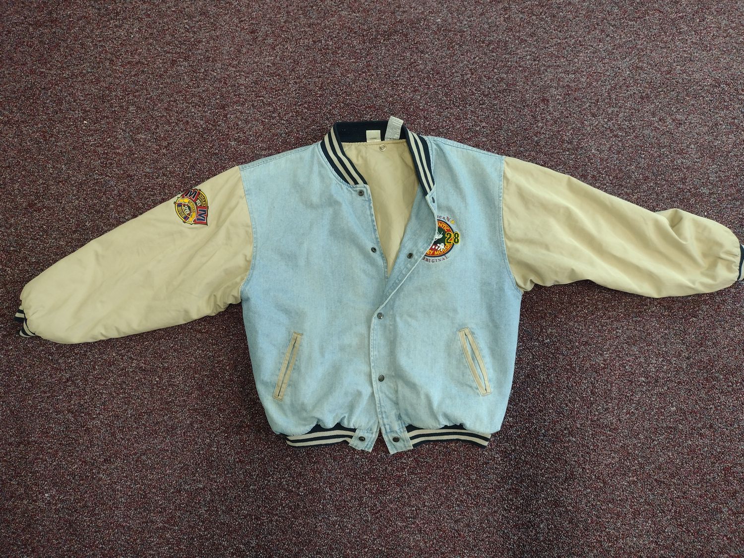 Disney 1928 Mickey Mouse Varsity Jacket