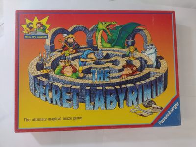 The Secret Labyrinth 1998 Board Game