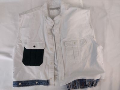 Outerknown White Vest - L