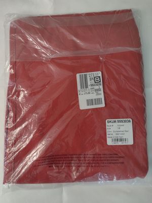 Size 18 Lands End Mid Rise Pull On Chino Ankle Pants - Sunwashed Red