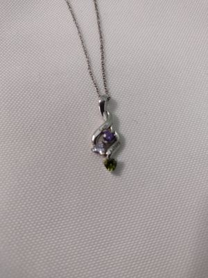 925 Silver Birth Stone Necklace