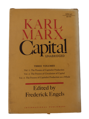 Karl Marx Capital 3 Volume Set