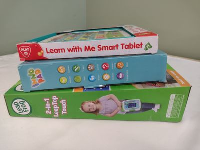 Three Electronic Kids Learning Toys