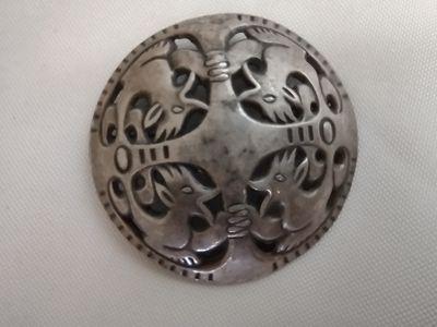 Scandinavian Silver Brooch