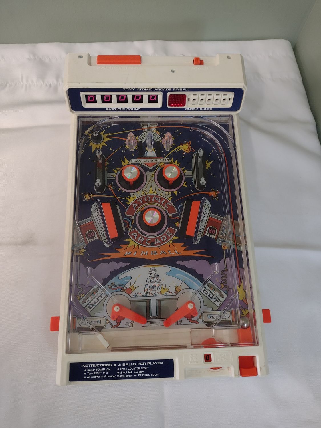 Tomy Atomic Pinball Machine