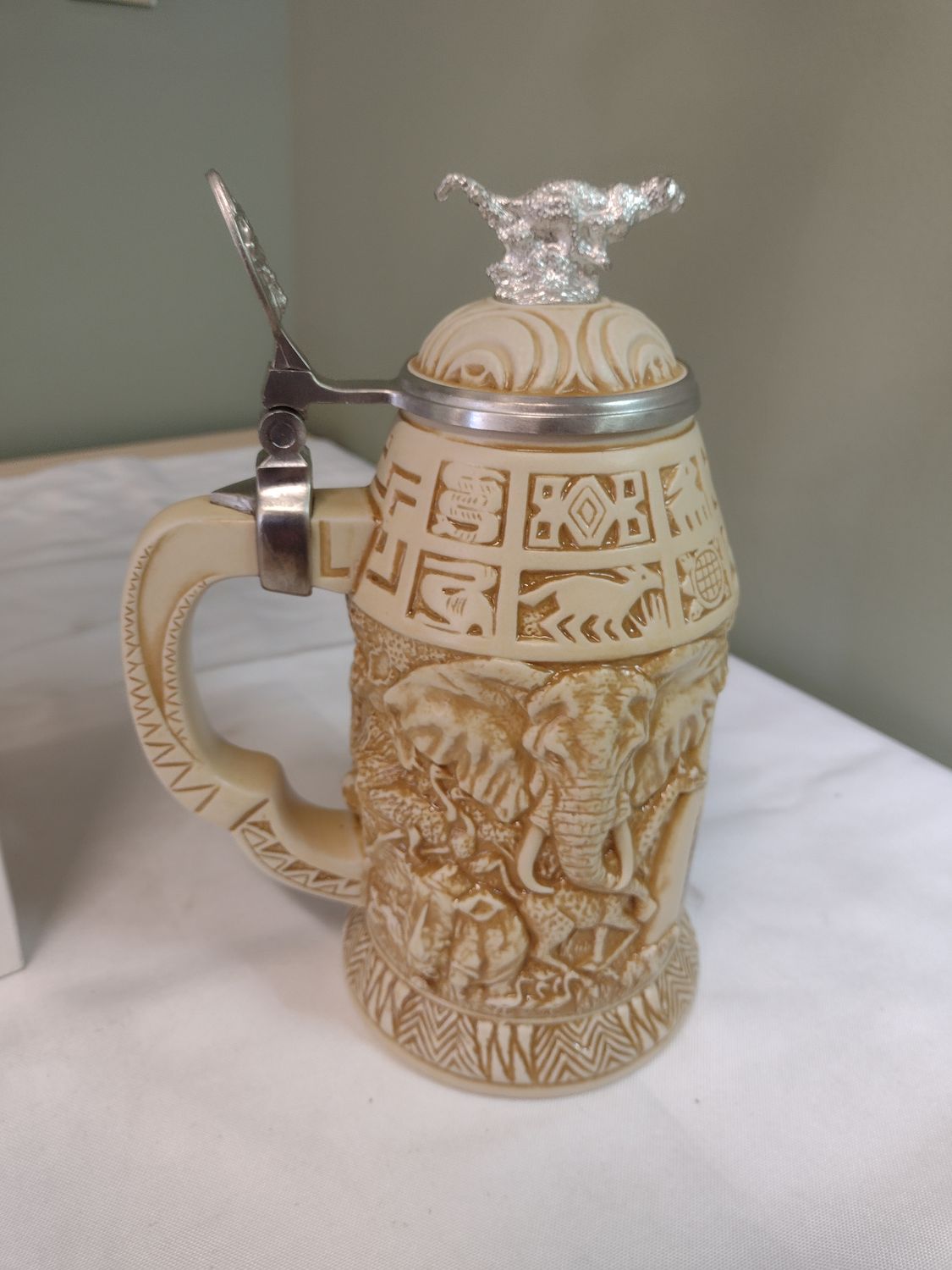 Avon African Serengeti Collectible Stein - 2005