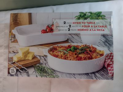 Overandback 2 Piece Oven to Table Set