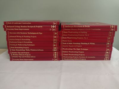 Handyman Club Of America - Set of 27 Books