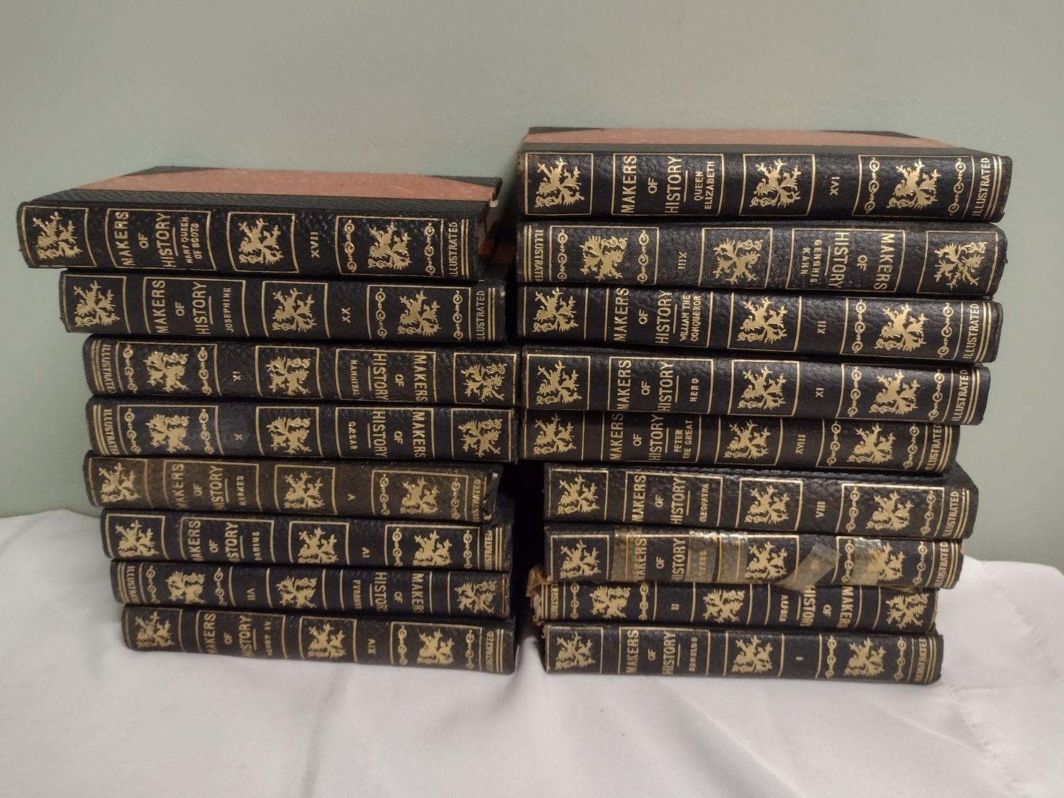 Makers Of History - 17 Hardcover Books