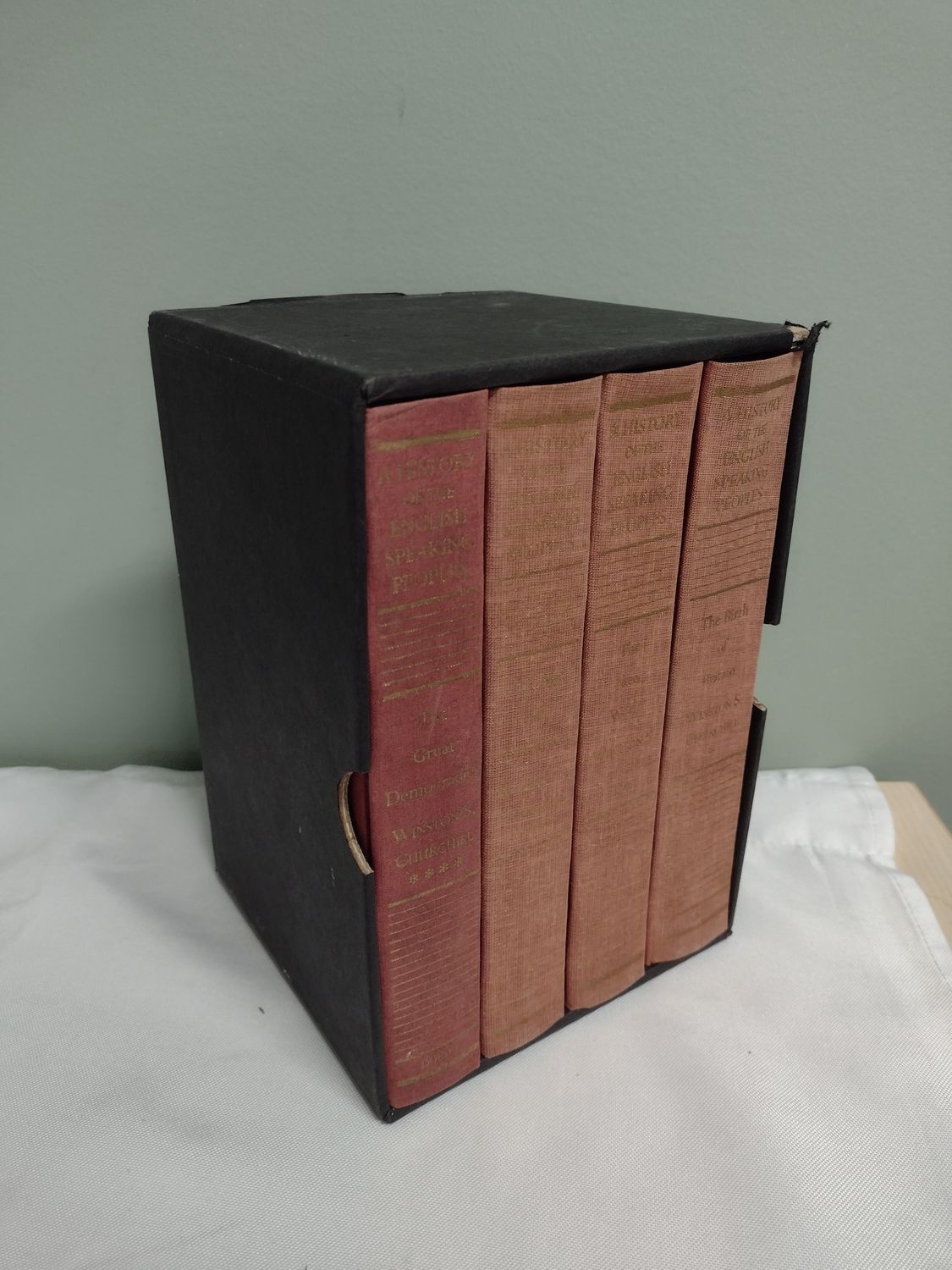 Winston Churchill, A History of the English Speaking Peoples 4 Volume Set