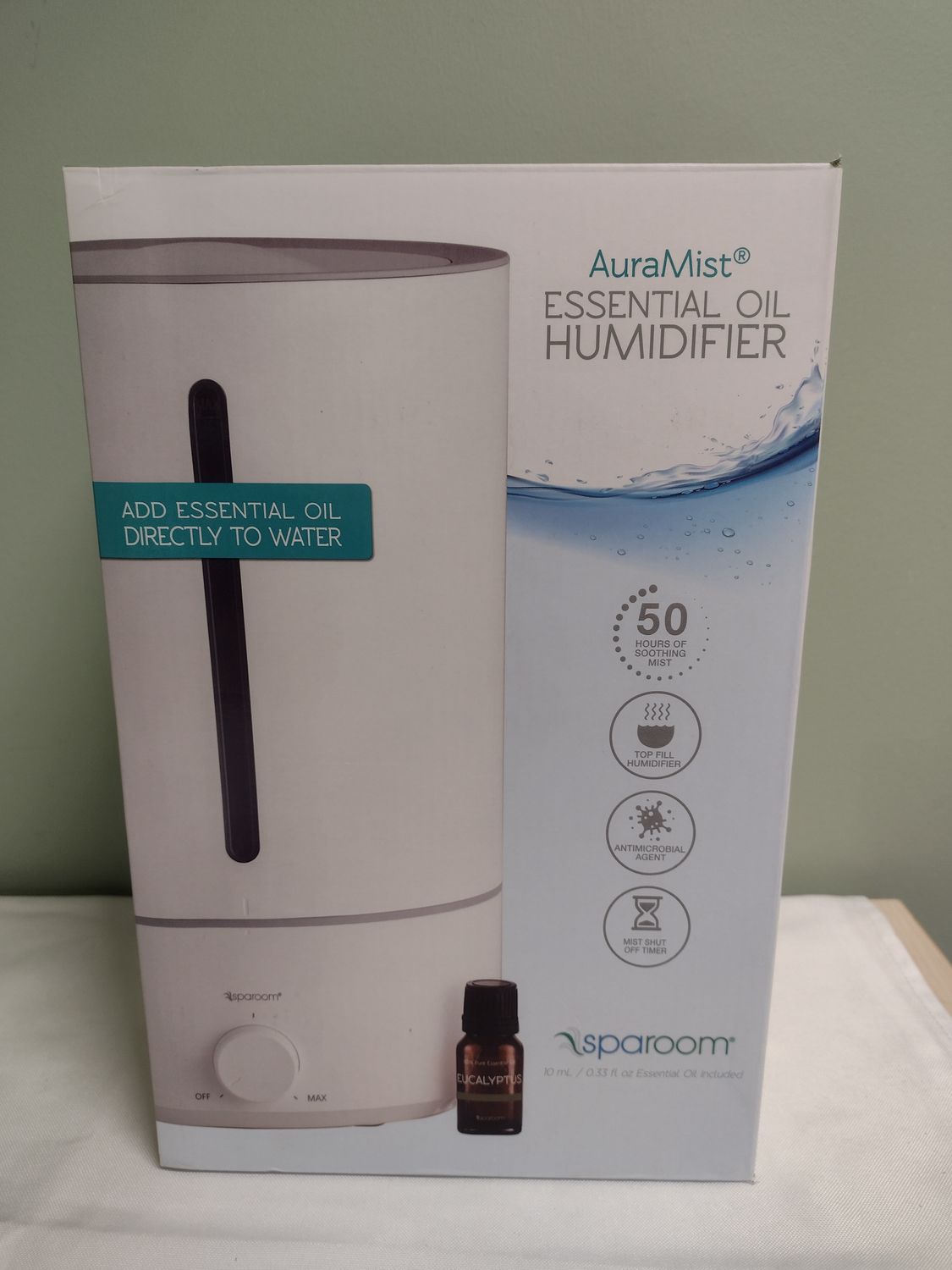 SpaRoom AuraMist Essential Oil Humidifier X-Large
