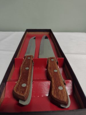 Maxam Carving Knife Set - Precision Hollow Ground Fine Stainless Japan