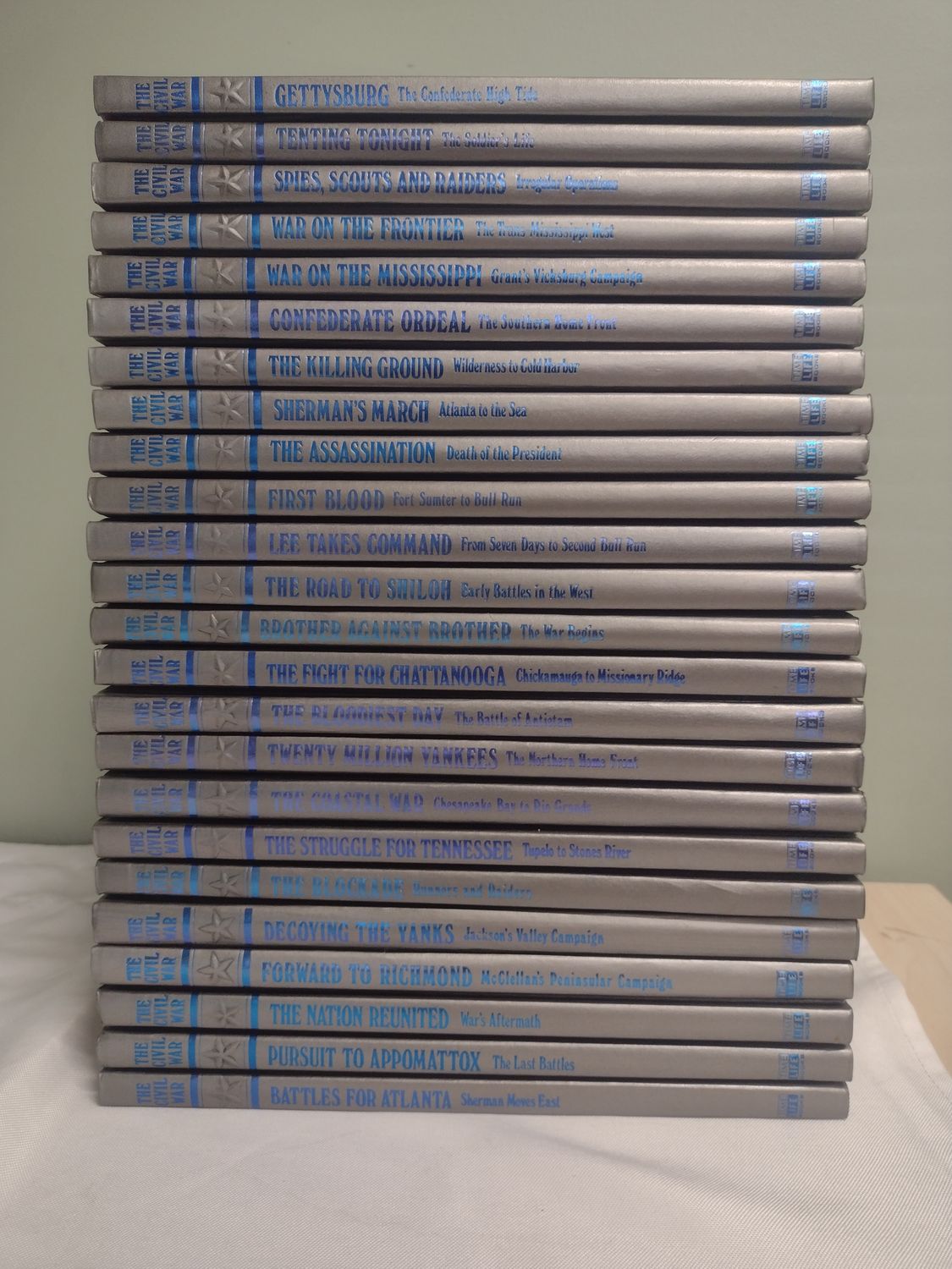 1984 Time Life The Civil War Book Series - 24 Books