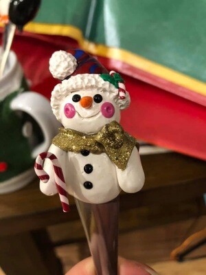 Holiday Snowman Spoon Gift