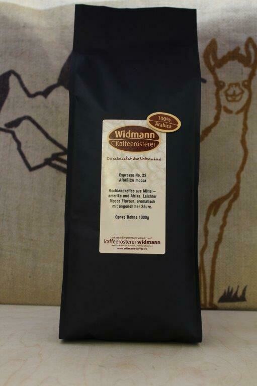 Espresso No. 32 Espresso No. 32 "Arabica mocca" 1000 g Papierverbundverpackung