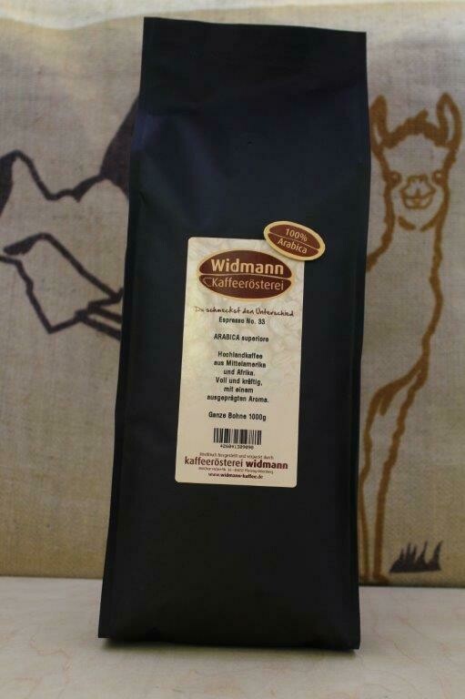 Espresso No. 33 Espresso No. 33 "Arabica superiore" 1000 g Papierverbundverpackung